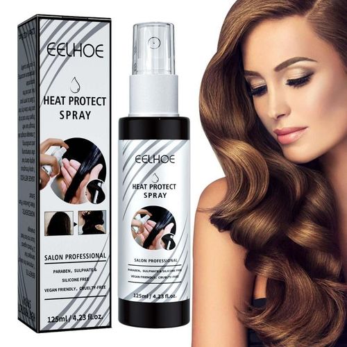 Spray De Protection Contre La Chaleur Pour Cheveux Bouclés, Permanente, Coiffage Rapide, Réparation De La Fiosphate, Cuir Chevelu Endommagé, Hydratant, Non-Lavage, Soin Des Cheveux, 125ml 