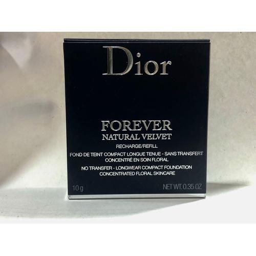 Dior Forever Natural Velvet La Recharge - Dior - Fond De Teint Compact Longue Tenue - Sans Transfert 