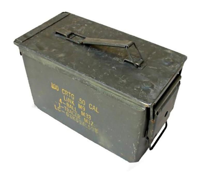 Caisse munitions cal.50 neuve US ARMY