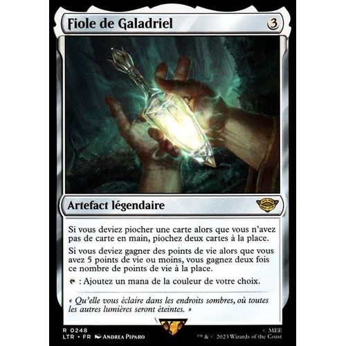 Fiole De Galadriel - Magic - Le Seigneur Des Anneaux - Chroniques De La Terre Du Milieu - R - 248