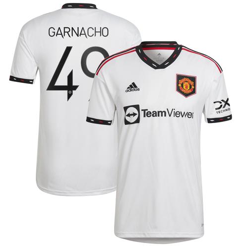 Manchester United Home Shirt 2022-23 with Garnacho 49 printing