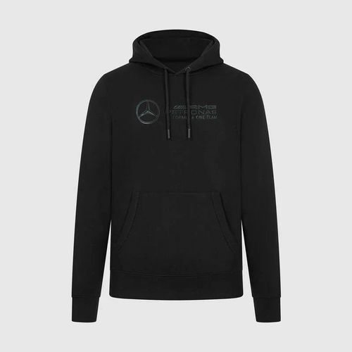 Sweat À Capuche Avec Grand Logo Mercedes Benz Amg Petronas F1 Stealth - Noir