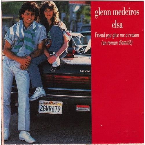 Glenn Medeiros & Elsa Friend You Give Me A Reason ( Un Roman D Amitie ) Cd Maxi