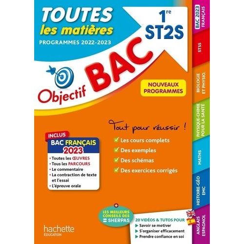 Toutes Les Matières 1re St2s