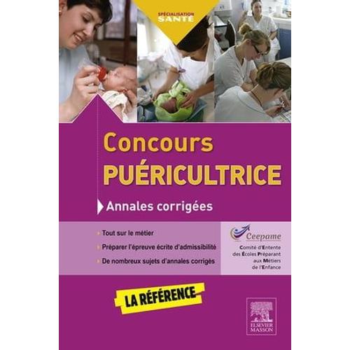 Concours Puéricultrice - Annales Corrigées