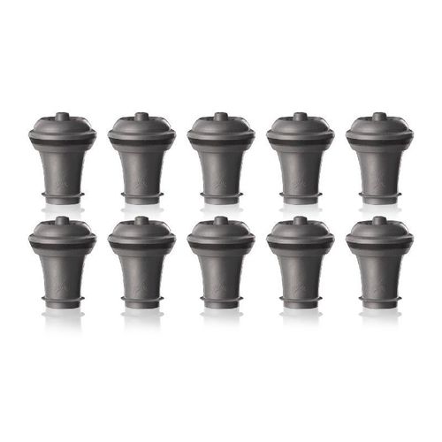 Bouchons À Vin Wine Stoppers Gris Lot De 10