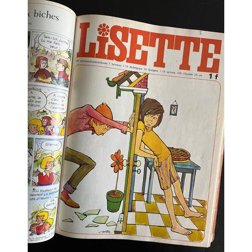 Recueil Lisette 1968 2eme Volume Du Numéro 22 Au Numéro 42