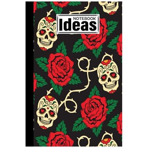Ideas Notebook: Skull Cover Ideas Notebook, Ideas Journal/Mini Idea...