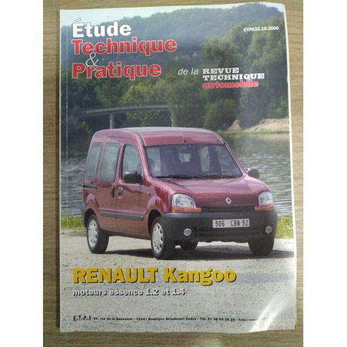Etude Technique & Pratique Renault Kangoo Essence 10/2000