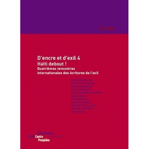 D'encre Et D'exil - Volume 4, Haïti Debout !