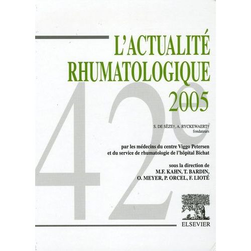 L'actualité Rhumatologique 2005