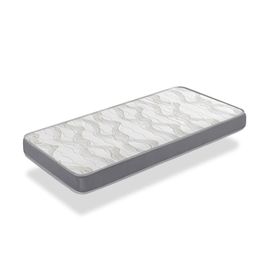 Matelas 70x160 Nirvana Épaisseur 16 Cm - Mousse Supersoft ? Gris Clair ? Technologie Airfresh