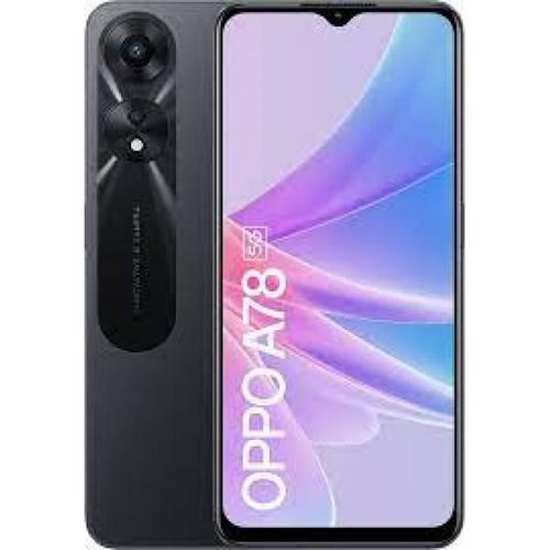 Oppo A78 8+128 Go DS 5G noir brillant
