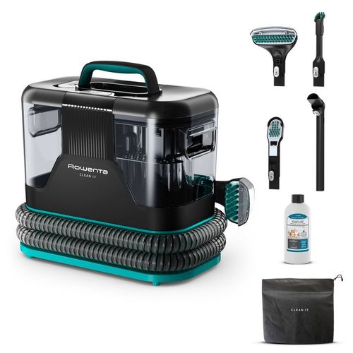 Rowenta Clean It IN5020F0, Shampouineuse textile, Détacheur nettoyeur efficace contre les taches