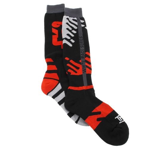 Chaussettes De Ski Thyo Mi Bas Red Mountain Noir