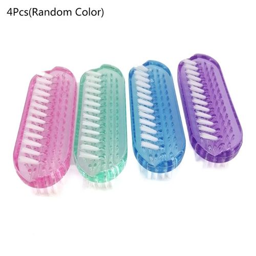 Brosse À Ongles Double Face, Pour Le Gommage Des Mains, Poils Souples Et Rigides, Livraison Directe 