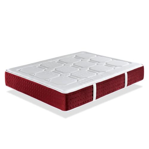 Matelas Ecologique 160x190 Eko-Supreme, Epaisseur 30 Cm, Mousse Recyclee + Mousse A Memoire De Forme. Fermete Moyenne. Excellente Ergonomie Et Respirabilité