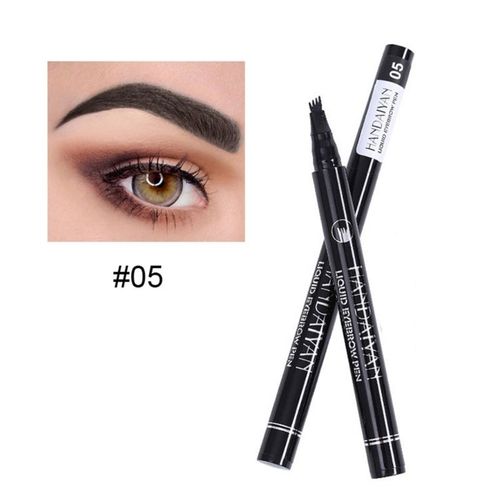 Crayon À Sourcils Imperméable Pour Femmes, 4 Fourchettes, 3d, Liquide Naturel, Longue Durée, Livraison Directe 