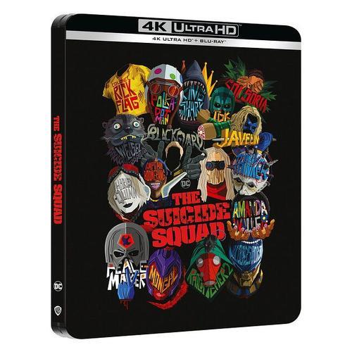 The Suicide Squad - 4k Ultra Hd + Blu-Ray - Édition Boîtier Steelbook