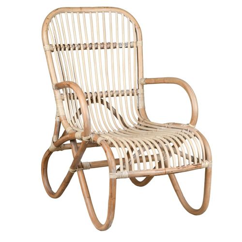 Fauteuil Cocooning En Rotin Naturel
