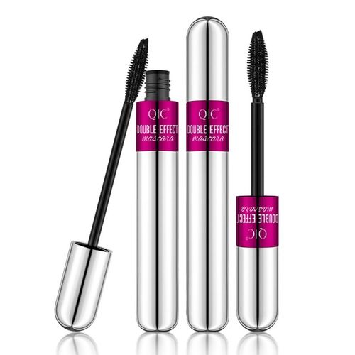 Mascara En Fiber De Soie 4d Étanche 2 En 1, Accessoire De Maquillage Pour Les Cils, Recourbez-Les, Ne S'agglutinent Pas, Allonge Et Dure Longtemps, Livraison Directe 