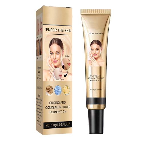 Fond De Teint Liquide Éclaircissant Pour Femme, Crème Correctrice, Waterproof, Résistant À La Sueur, Isolation, Maquillage Professionnel 