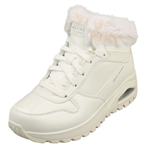 Skechers Uno Rugged Fiesty Winter Femme Bottes Blanc