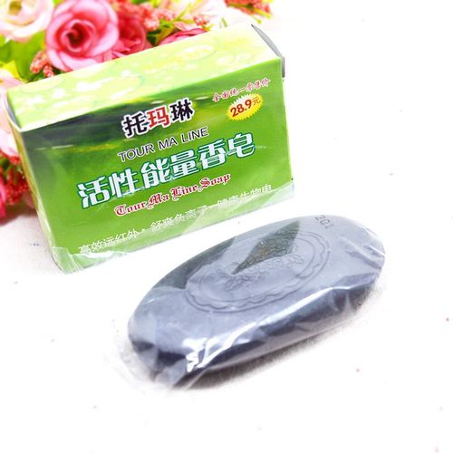 Savon Nettoyant À La Tomaline, 54g, Hydratant, Contrôle De L'huile, Gommage Naturel, Acné, Avirus, Séborrhée, Eczéma, Traitement De La Dermite 