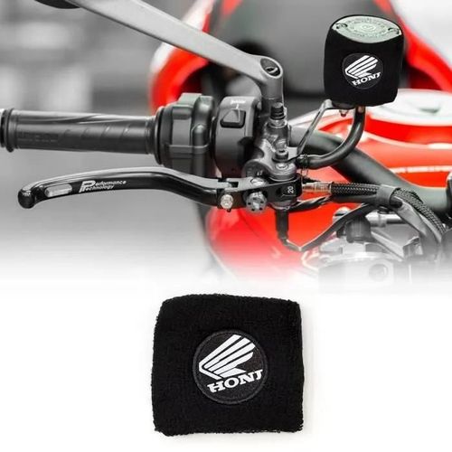 Manchette En Éponge Pour Réservoir Liquide Frein Moto, Honda, Noir