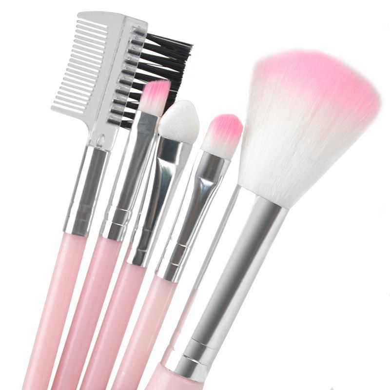 Ensemble De Pinceaux De Maquillage Pour Femmes Et Filles, 5 ... - 3