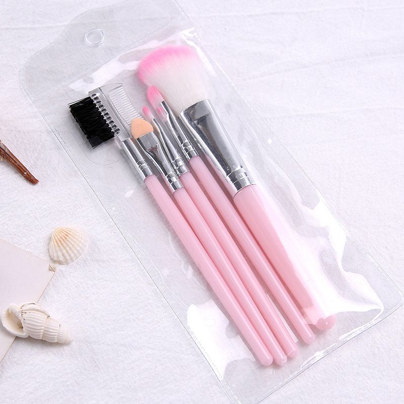 Ensemble De Pinceaux De Maquillage Pour Femmes Et Filles, 5 ... - 4