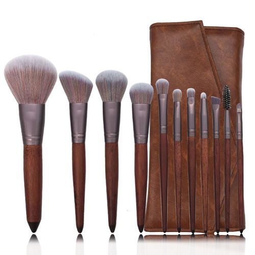 Ensemble De Pinceaux De Maquillage Professionnels Pour Le Visage, Pour Femmes Et Filles, Doux, Pour Mélange De Poudre Cosmétique, Fond De Teint, Ombre À Paupières, Blush 