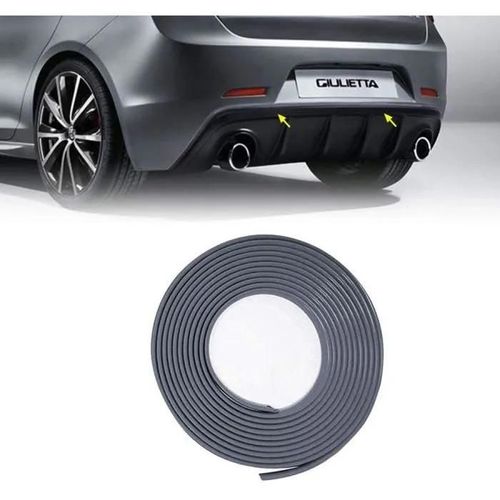 Profil Adhésif - Alfa Romeo - Giulietta - Argent - 2 Serviettes Easy Cleaner Pro - Haute Qualité