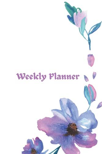 Weekly Planner With Happy Quotes Inside: Color Notes, Task, Ideas, To Do Lists