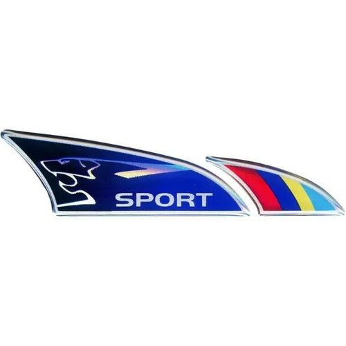3d Logosport Type Peugeot 100 X 27 Mm