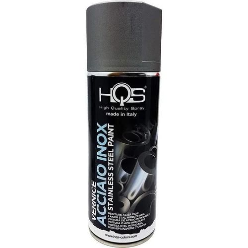 Peinture en Aérosol HQS Effet Inox, 400 ml