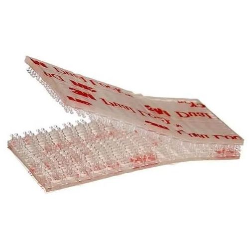 Système de fixation - 3M - Dual Lock - Transparent - 20 x 60 mm - Pack de 4 pièces