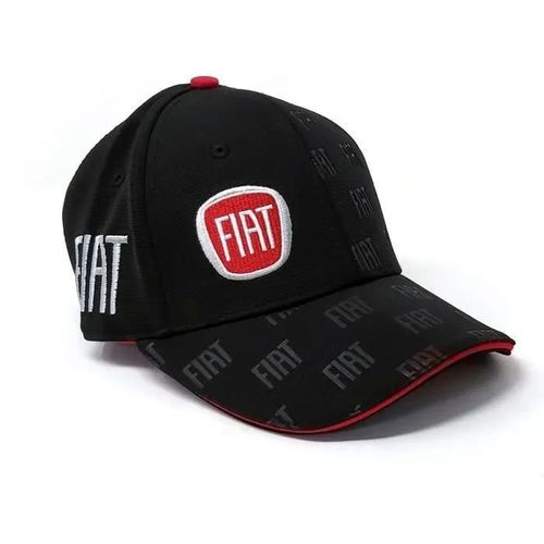 Casquette Fiat Officiel, Noir, Visière Courbée