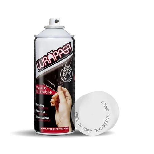 Wrapper Spray Peinture Amovible en Aérosol, Transparent Mat