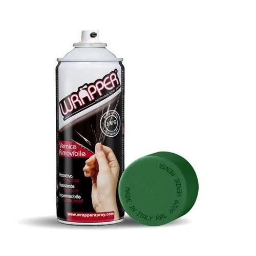 Peinture en Aérosol - Wrapper - RAL 6029 - Vert Menthe - Amovible - Mat - Universel