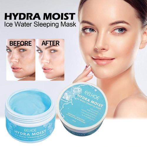 Masque Pour Le Visage Au Collagène, Crème Éclaircissante Et Hydratante, Soin Pour La Peau En Profondeur, Éclat De Nuit, En Cristal, M2s6 