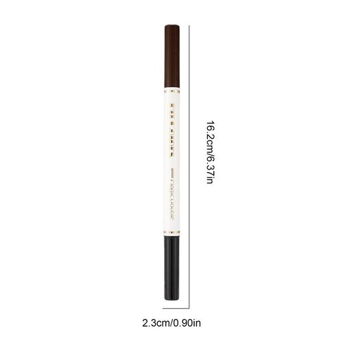 Crayon Eyeliner 2 En 1 À Double Tête, Liquide, Waterproof, Pour Sourcils 
