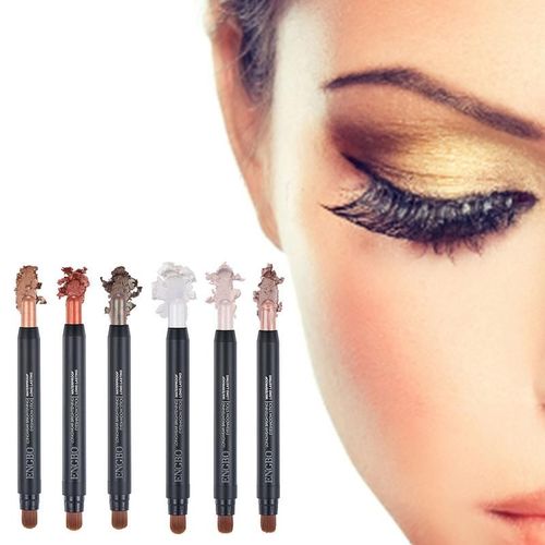 Lot De 6 Bâtonnets D'ombre À Paupières, Ensemble De 6 Couleurs, Crayon D'ombre À Paupières Étanche, Scintillant, Bâton De Crème Imperméable Et Durable 