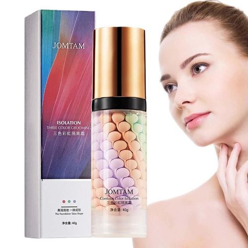 Base De Maquillage Pour Femmes, 113g, Primaire De Maquillage À Usage Quotidien, Fond De Teint Rafraîchissant, Couleur Chair Naturelle, Crème D'isolation, Éclaircissante Pour La Peau 