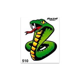 Autocollant Sticker Cobra, 10 X 12 Cm