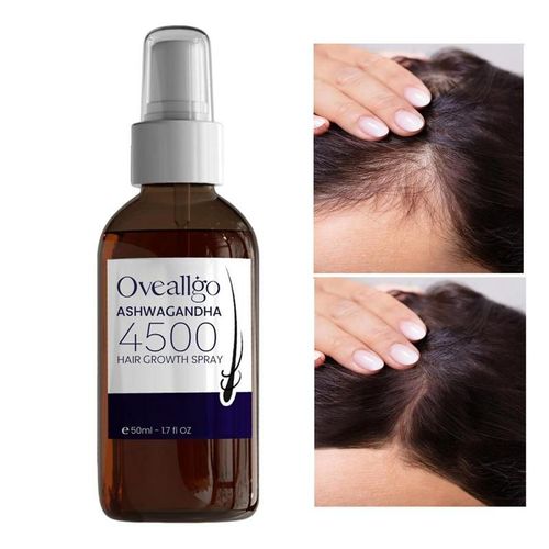 Huile Essentielle Pour Soins Capillaires, Spray Hydratant Pour Cheveux Abîmés, Épais, Croissance Des Cheveux, Taches Chauves 