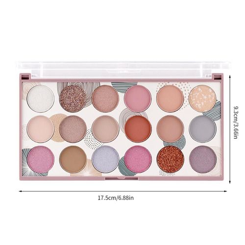 Palette De Fards À Paupières Mats Mixtes, Pour Créer Un Maquillage Pour Les Yeux Naturel, À La Mode, Durable, Cosmétiques 
