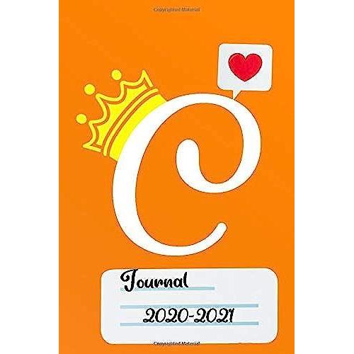 C:: Letter C Initial Alphabet Monogram Journal Notebook. Cute Personalized Journal & Diary For Writing & Taking Note For Kids And Girls/Boys And Women/Men