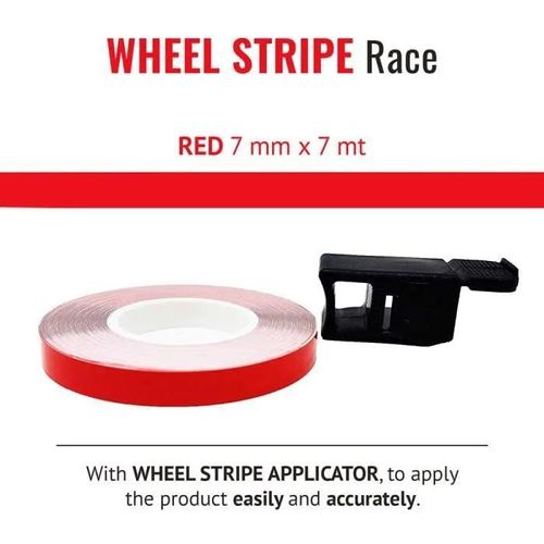 Bandes Adhésives - Non Spécifié - Course - Rouge - 7 Mm - 7 Mètres