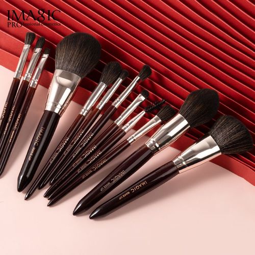 Lot De Pinceaux De Maquillage Professionnels, 12 Pièces, Pour Fond De Teint, Ombre À Barrage, Bluch, Facile À Documenter, Ensemble D'outils De Beauté, Tslm1 